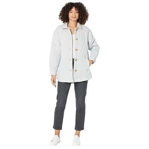 Madewell Quilted Belrose Button Up Shirt Jacket